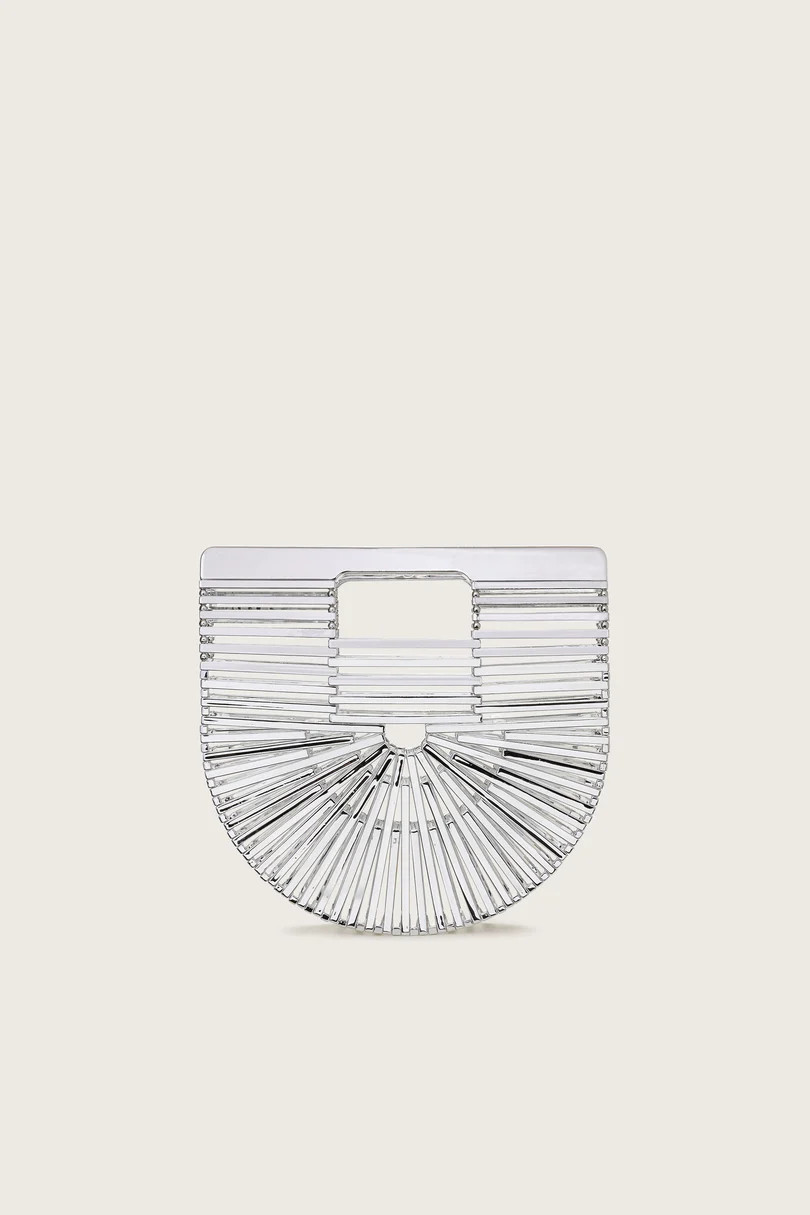 GAIA`S ARK MINI BAG - SHINY SILVER | Cult Gaia - US