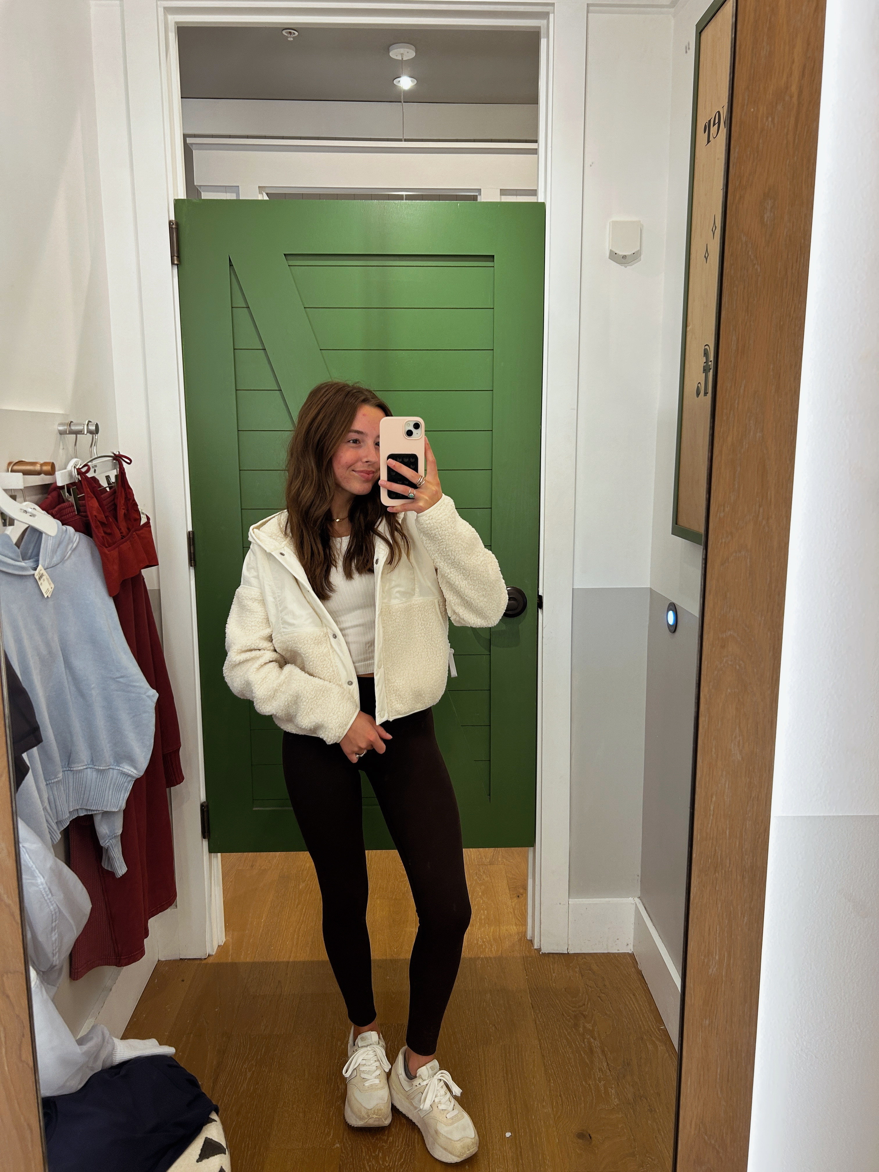 The cutest sherpa jacket for winter and fall wear!  Wearing size small here!🤍 

#giftguide #holidaygiftguide #aerie #loungewear 

#LTKHoliday #LTKGiftGuide #LTKSeasonal