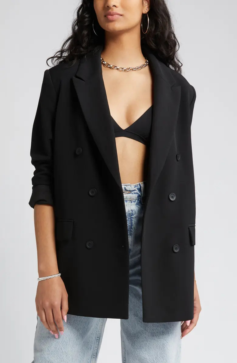 Oversize Double Breasted Blazer | Nordstrom