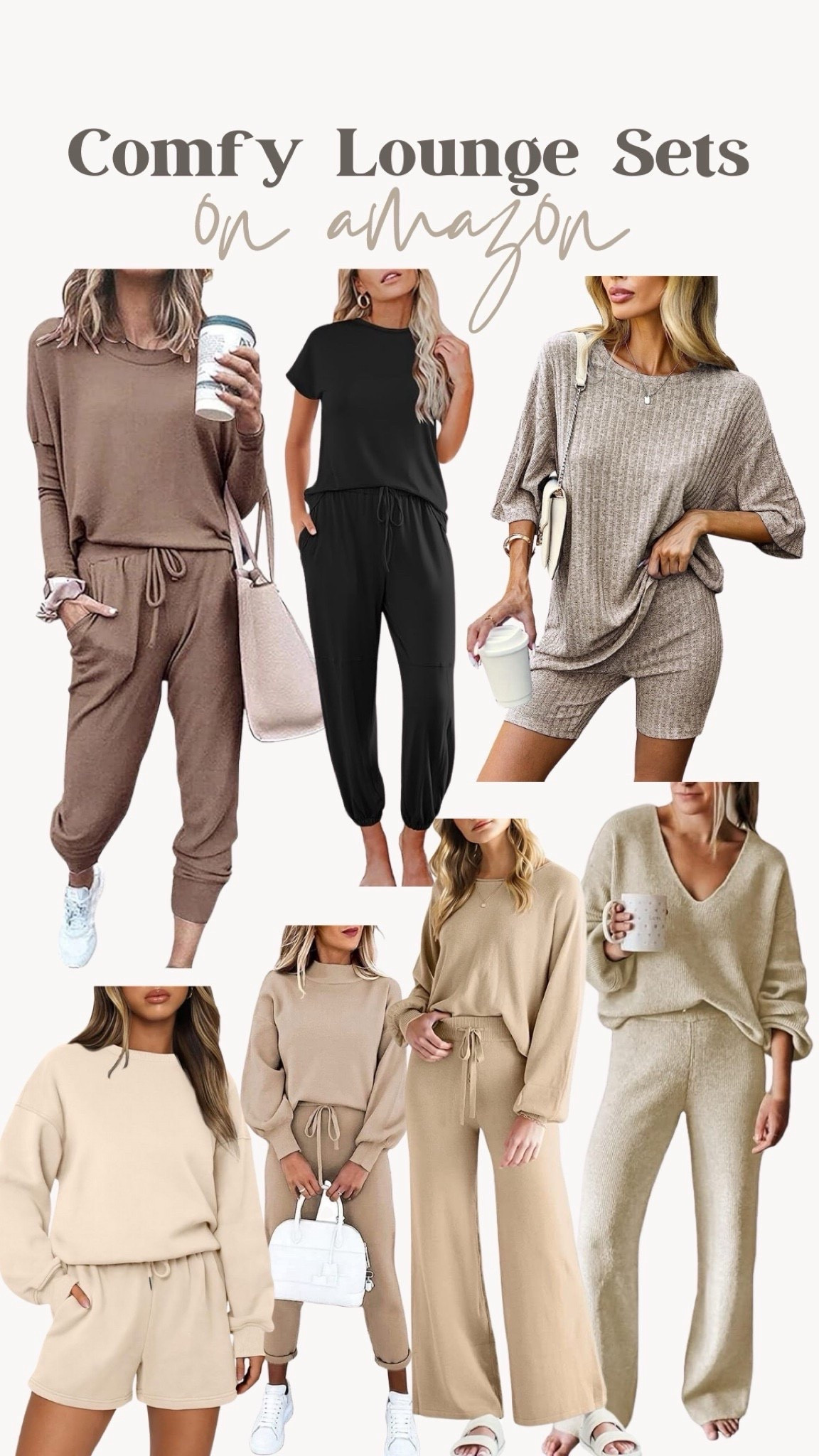 Comfy lounge sets on amazon!


Loungewear, amazon fashion, amazon finds, comfy style, 2 piece sets

#LTKSeasonal #LTKMidsize #LTKNYFW