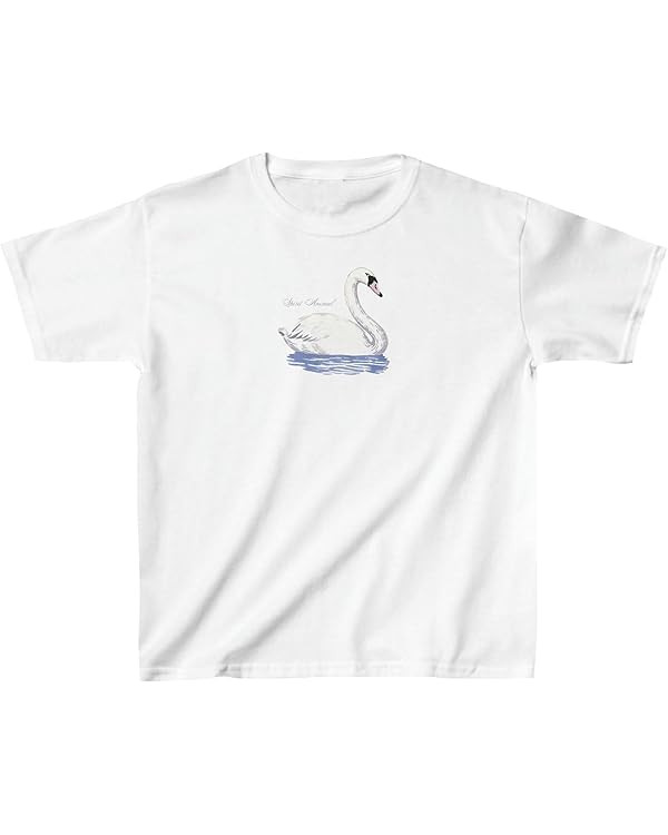 Women Graphic Baby Tees Vintage Cute Aesthetic Tops Y2K Fruit Printed 90s Crop Top Summer Cropped... | Amazon (US)