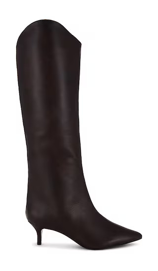 Maryana Mid Boot in Brown | Revolve Clothing (Global)