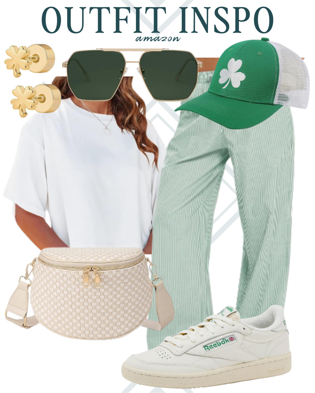 Casual St. Paddy's day look! 🍀💚 

 #LTKSeasonal