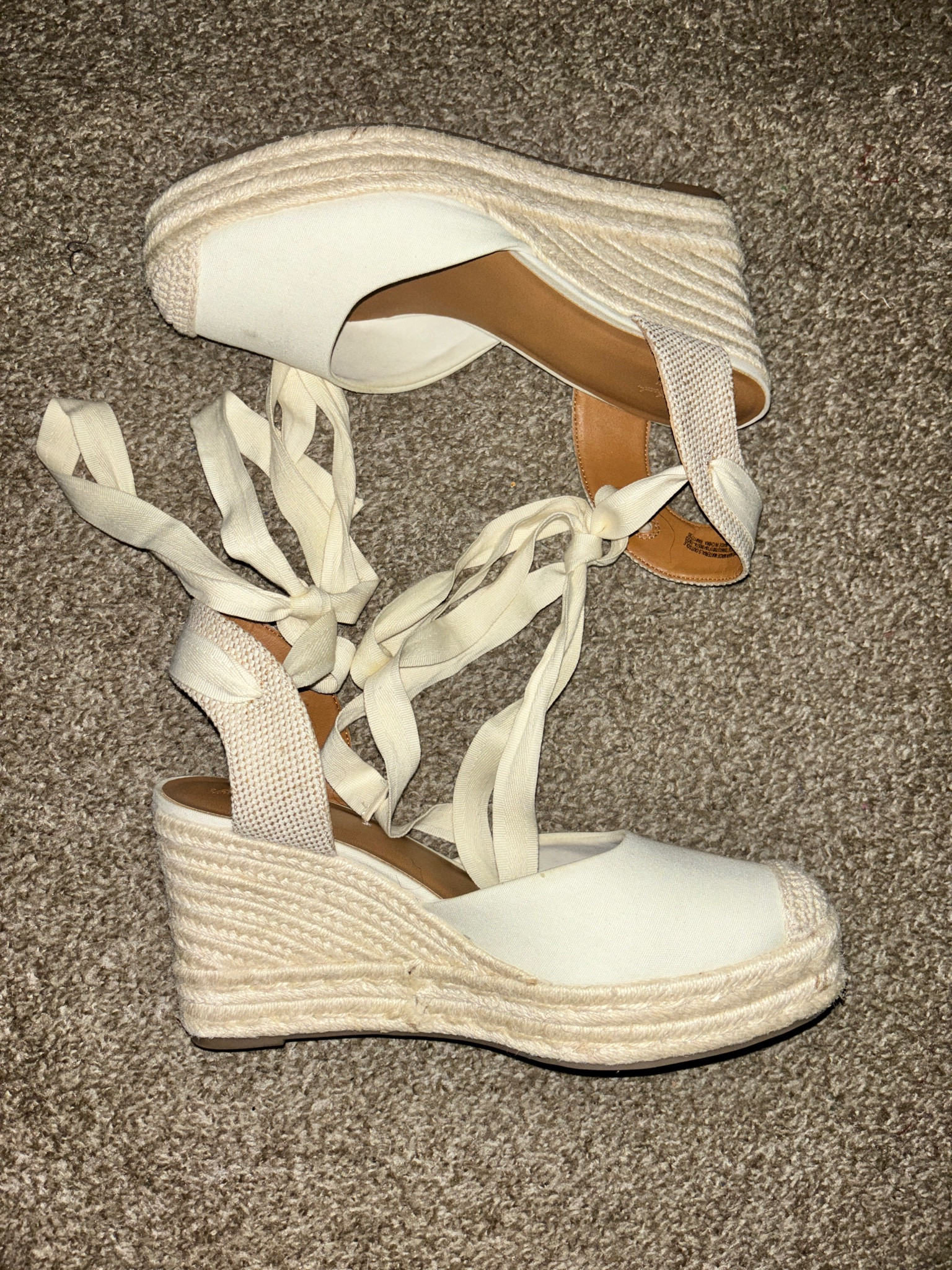 Women’s Adriana Ankle Wrap Wedge Heels- Cream | Target 🎯

#LTKplussize #LTKstyletip #LTKmidsize
