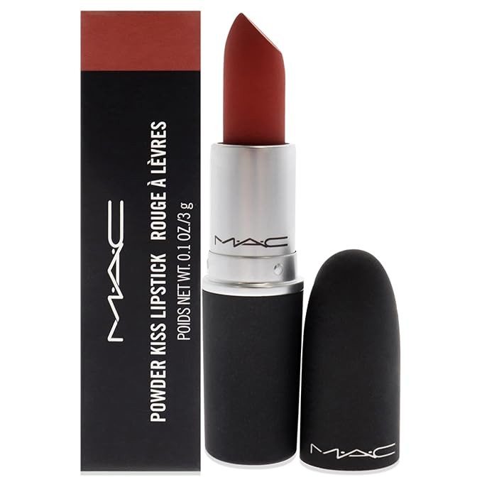 MAC Powder Kiss Lipstick - Devoted To Chili Lipstick Women 0.1 oz | Amazon (US)