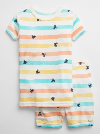 babyGap | Disney Mickey Mouse 100% Organic Cotton PJ Set | Gap Factory