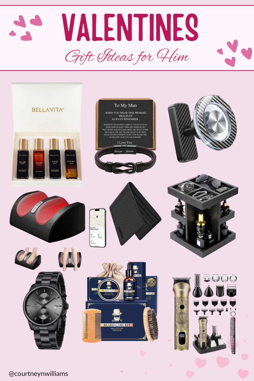 Valentine’s gift ideas for him ❤️
#ValentinesGifts #GiftIdeasForHim #VdayInspo 

 #LTKdayinmylife #LTKU #LTKMens