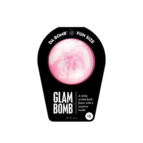 Da Bomb Bath Fizzers Glam Bath Bomb - 3.5oz | Target