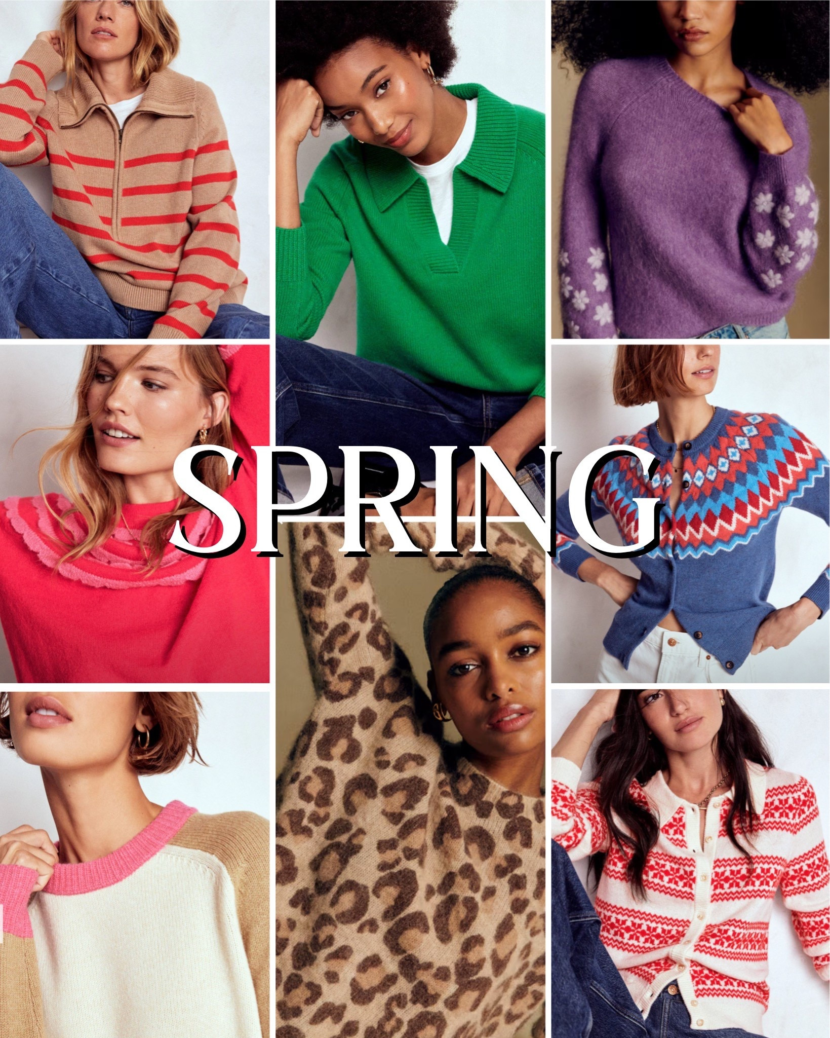 Sweater Round Up
*best for springs


#LTKSeasonal #LTKOver40 #LTKMidsize
