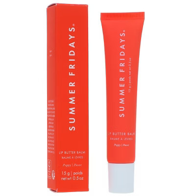 Summer Fridays Lip Butter Balm Poppy 0.5 oz | Target