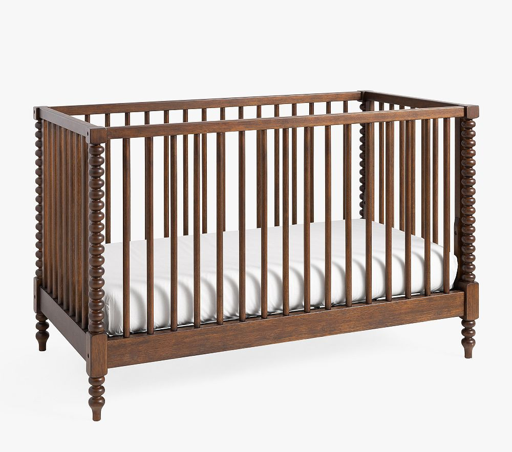 Chris Loves Julia Turned Wood Convertible Crib | Pottery Barn Kids