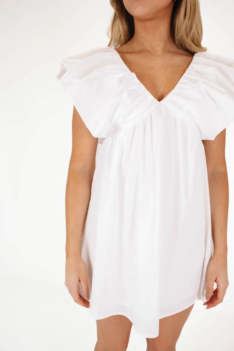Paradise Perfection Dress - White | The Impeccable Pig
