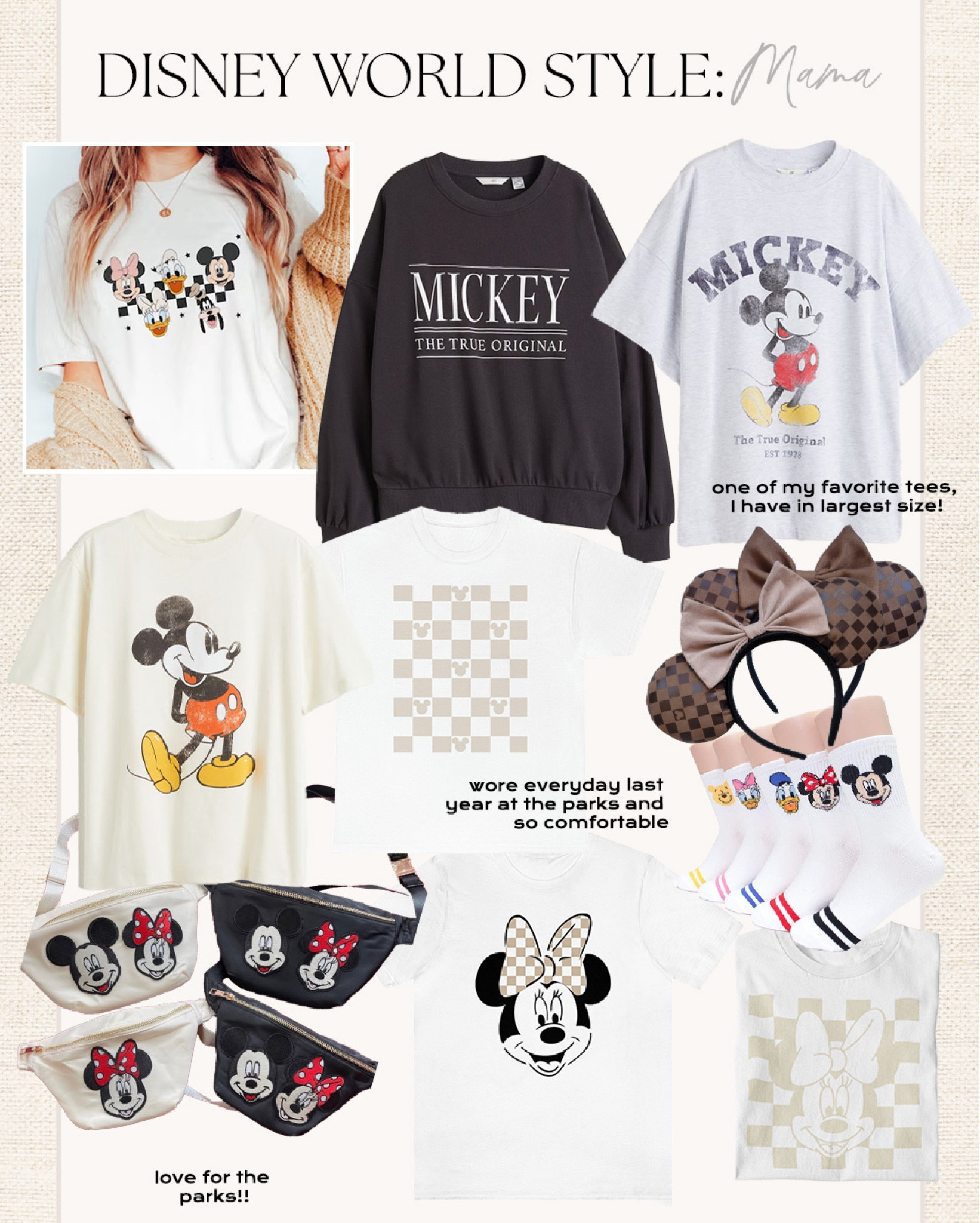 Disney style for mama! Love all the cute Mickey tees. Ordered these Mickey ears and they came so fast!! Have had these socks for a year now and love!!! 

Amazon finds, Disneyworld style, Disney, mama style for Disney, Mickey tees 