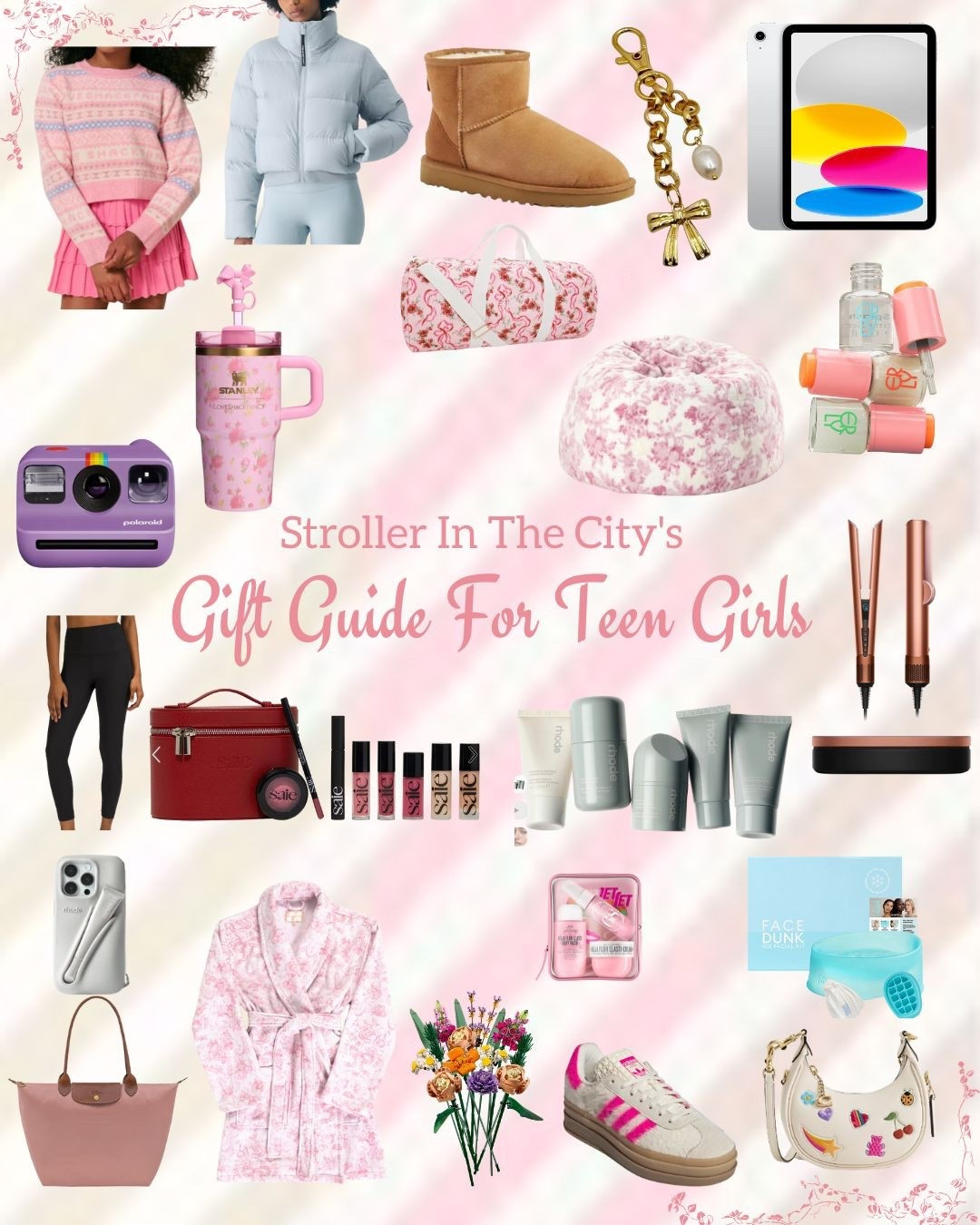 Teen girl gift guide 

#HolidayStyle #FestiveFashion #CozySeason #HolidayOutfits #FamilyMatchingPajamas #WinterWardrobe #SparkleSeason #HolidayInspo #PartyReady #GlamForTheHolidays #HolidayHome #ChristmasDecor #FestiveTablescape #HolidayHosting #StockingStuffers #GiftGuide #HolidayEntertaining #FestiveTouches #CozyHolidayHome #SeasonalDecor #HolidayTravel #HolidayWithKids #FestiveFamilyFun #SeasonalFamilyStyle #CozySeasonTogether #FamilyHolidayMoments #WinterFestivities #HolidayAdventures #HolidayCheer #HolidayBeauty #HolidayGlow #FestiveMakeup #SeasonalBeauty #HolidayNails #FestiveGlam #BoldHolidayLooks #HolidaySelfCare

#LTKGiftGuide #LTKHoliday #LTKSeasonal
