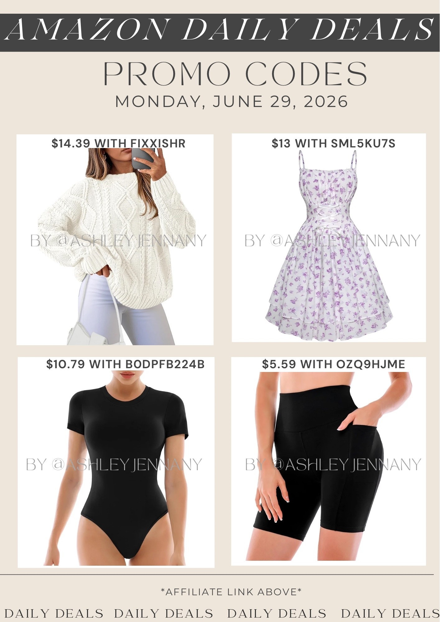 Amazon deals

#LTKMidsize #LTKSaleAlert #LTKootd