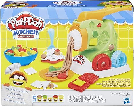 Play-Doh Kitchen Creations Noodle Makin' Mania | Amazon (US)