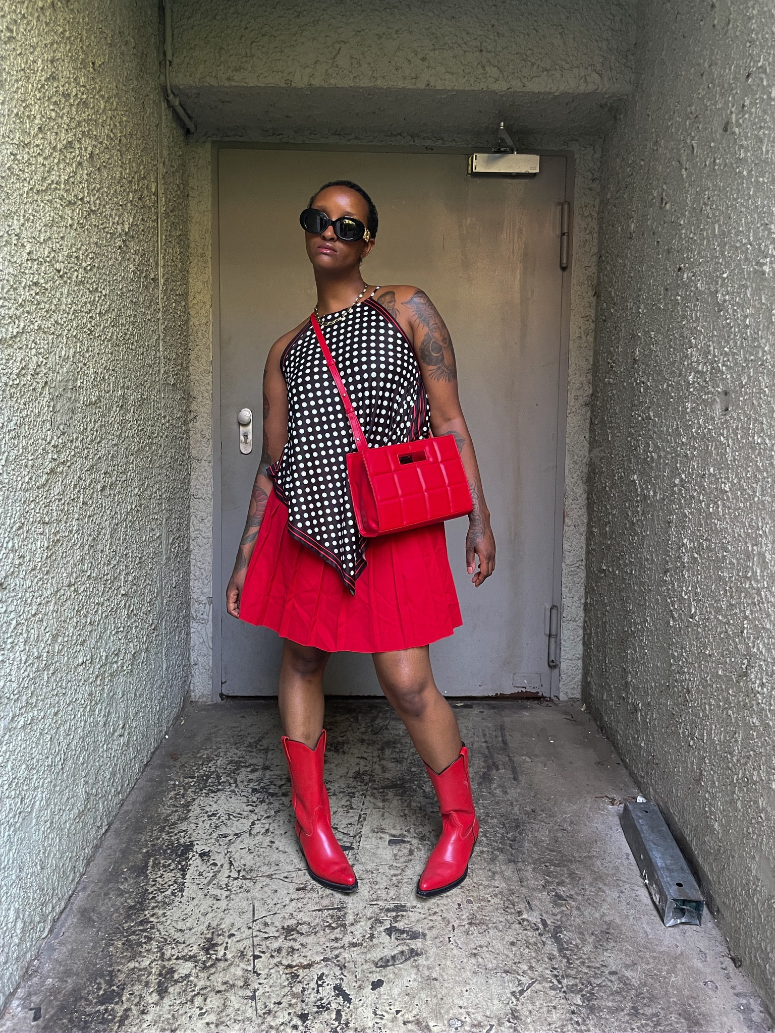 All red! 

#LTKstyletip #LTKeurope #LTKsalealert