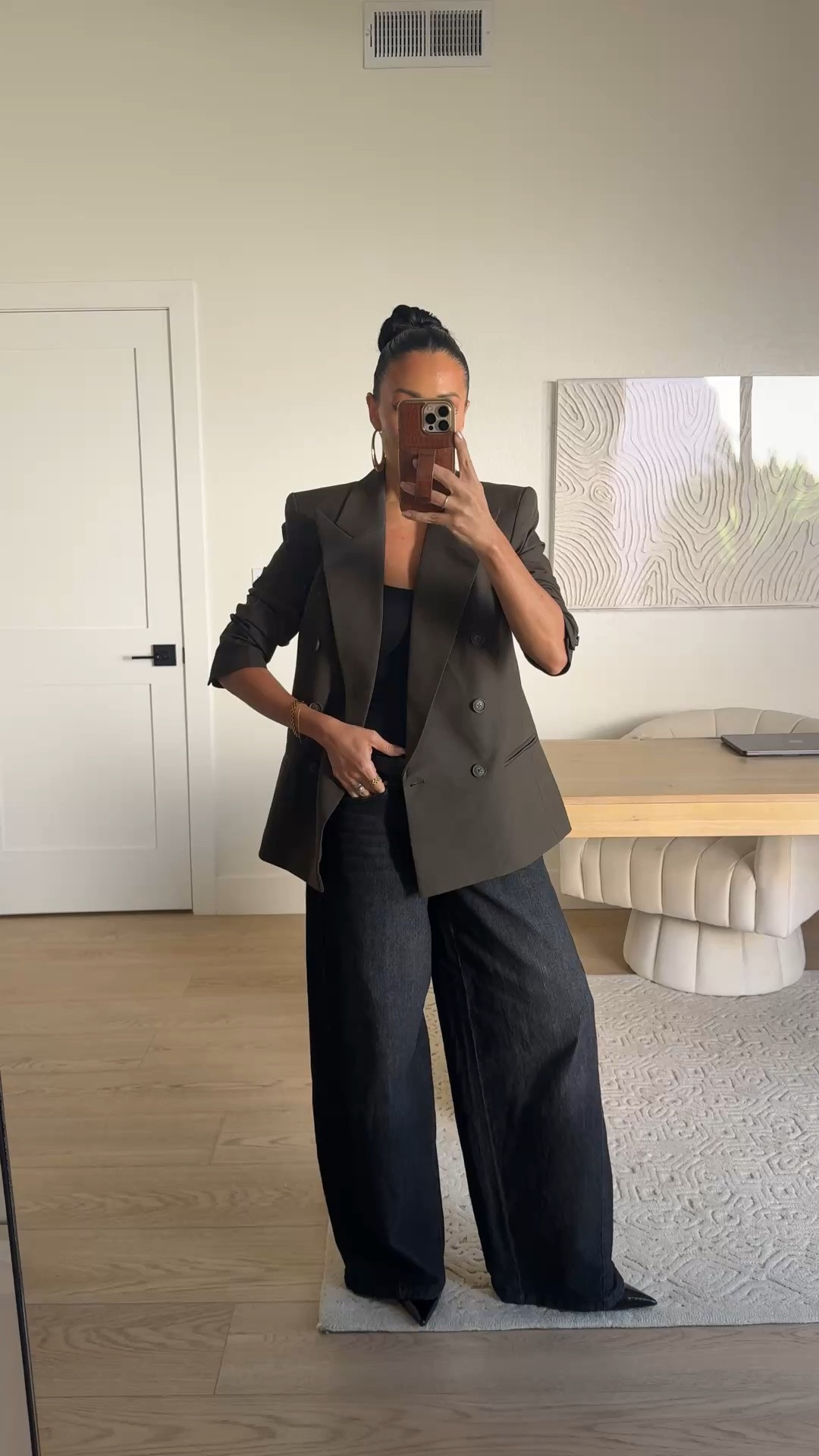 Walmart office inspo! 
Size XS blazer 
Size 0 jeans

#LTKootd #LTKgrwm #LTKWorkwear
