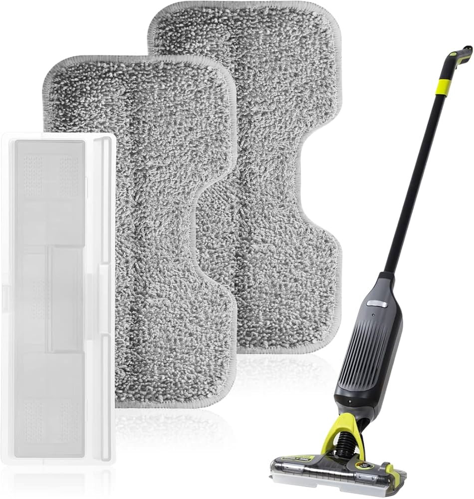 LANMU Reusable Pads Refills Compatible with Shark VACMOP Pro Cordless Hard Floor Vacuum Mop VM252... | Amazon (US)