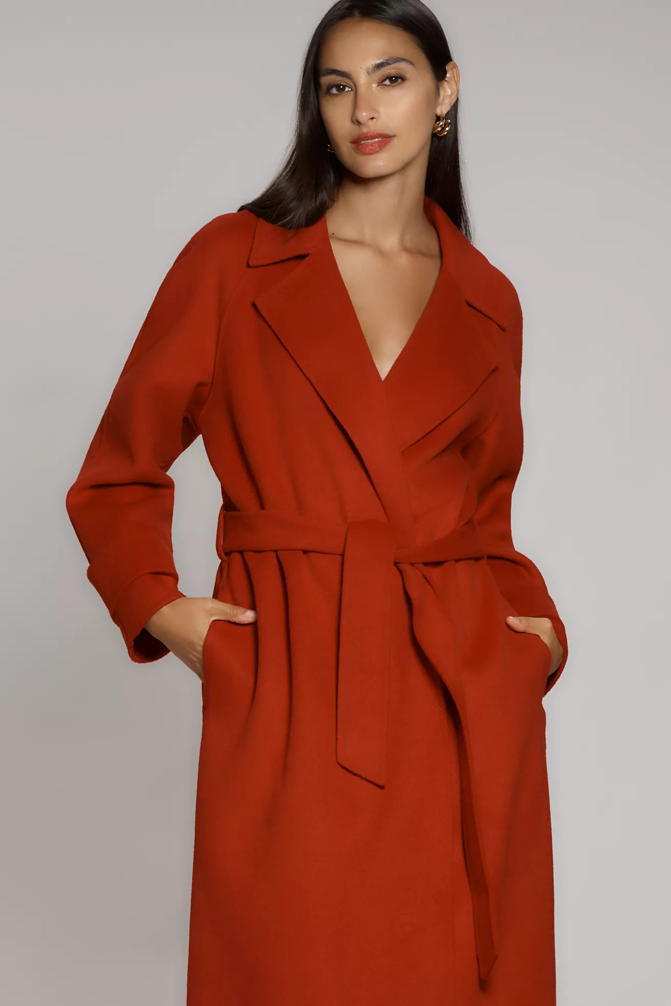 By Anthropologie Soft Wrap Coat | Anthropologie (US)