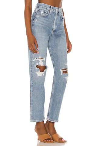 AGOLDE 90s Mid Rise Loose in Wander from Revolve.com | Revolve Clothing (Global)