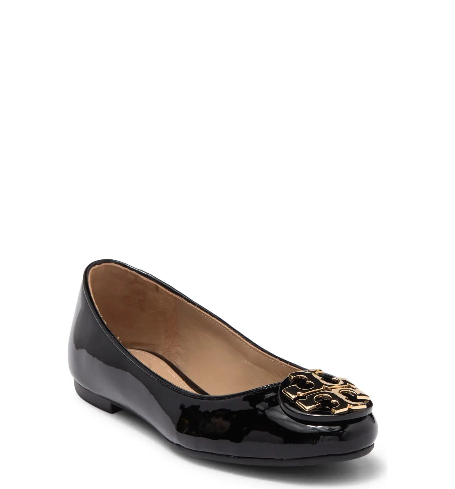 Tory Burch Claire Patent Leather Ballet Flat | Nordstromrack | Nordstrom Rack