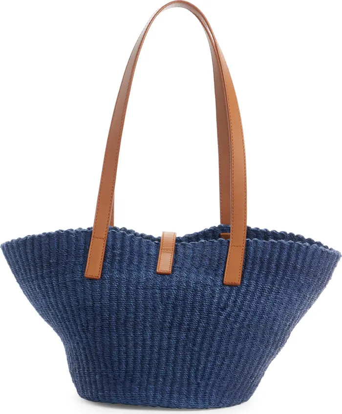 Medium Panier Raffia Tote | Nordstrom