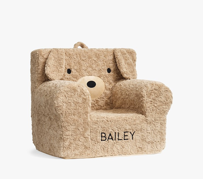 Anywhere Chair®, Cozy Critter Bailey Labradoodle | Pottery Barn Kids