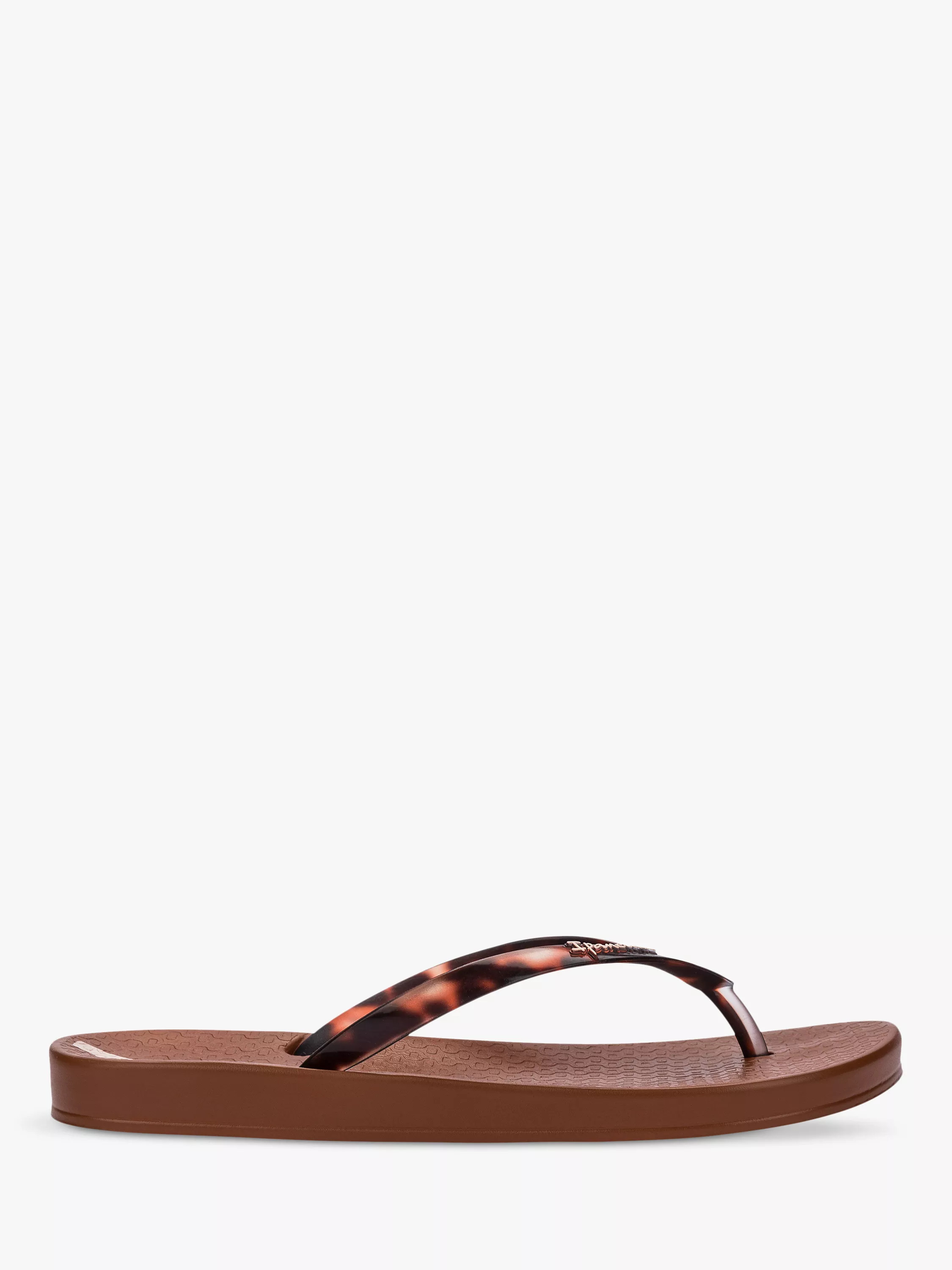 Ipanema Anatomic Connect Flip Flops, Brown | John Lewis (UK)