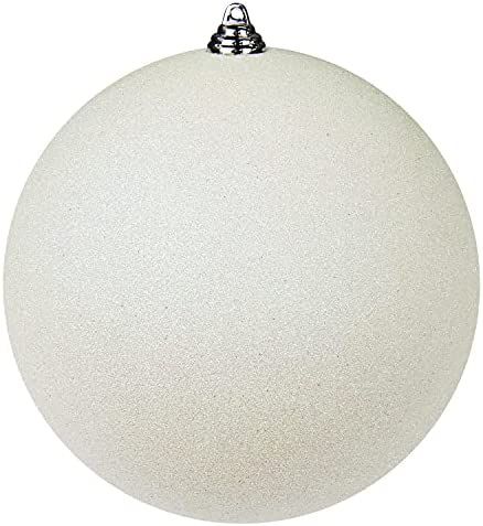7.9" Christmas Ornaments Balls Big Ornaments for Christmas Tree Shatterproof Large White Christmas B | Amazon (US)