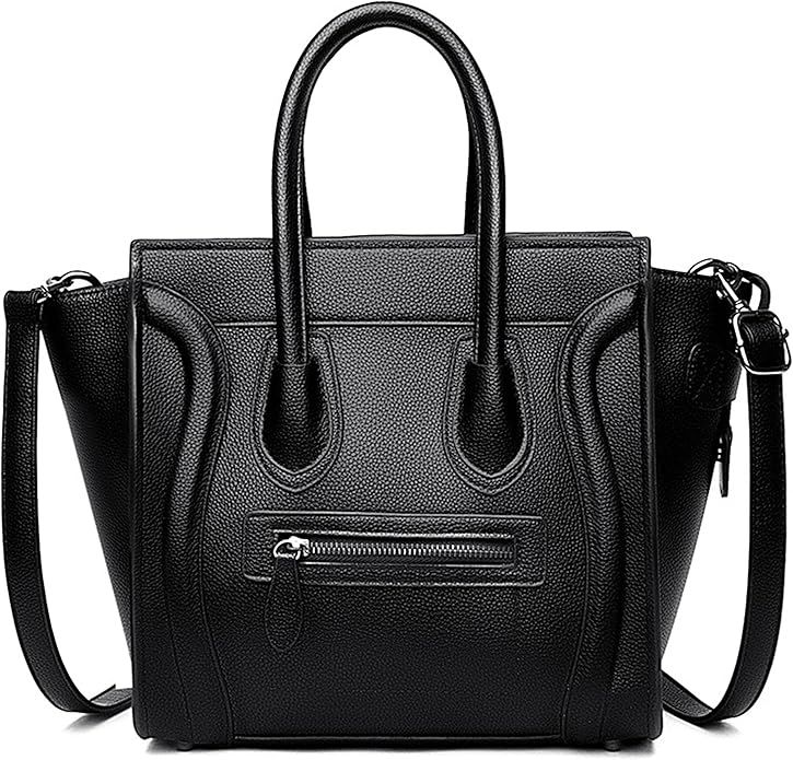Vintage Leather Handbag For Women Summer Hot Style Ladies Shoulder Bag Large Capacity Messenger B... | Amazon (US)