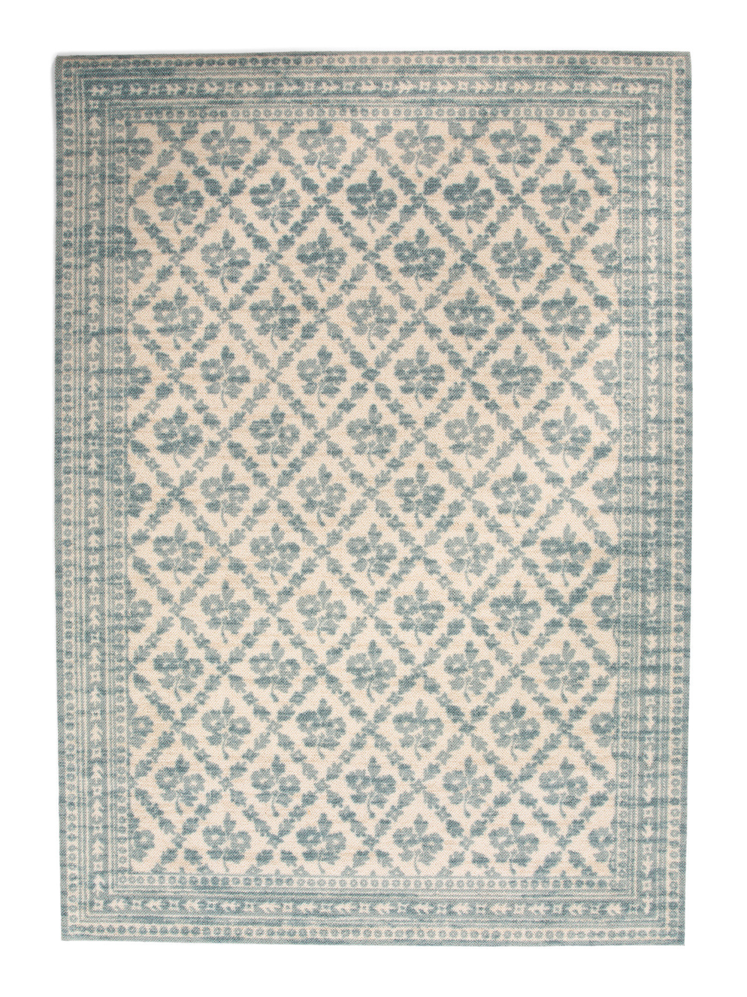 5x8 Wool Blend Bibury Floral Print Area Rug | Home | Marshalls | Marshalls