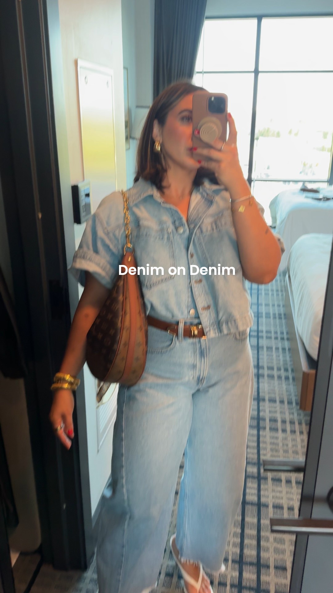 Denim on denim moment would be so perfect for a fall outfit, country concert, teacher outfit and more. Size L / 30R. Abercrombie denim night outfit at LTKcon 

#LTKSeasonal #LTKMidsize #LTKCon