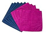 EvriHome Solid Color Microfiber Cloths 10pk, Soft Absorbent Non-Abrasive Cleaning Cloths, Lint-Free, | Amazon (US)