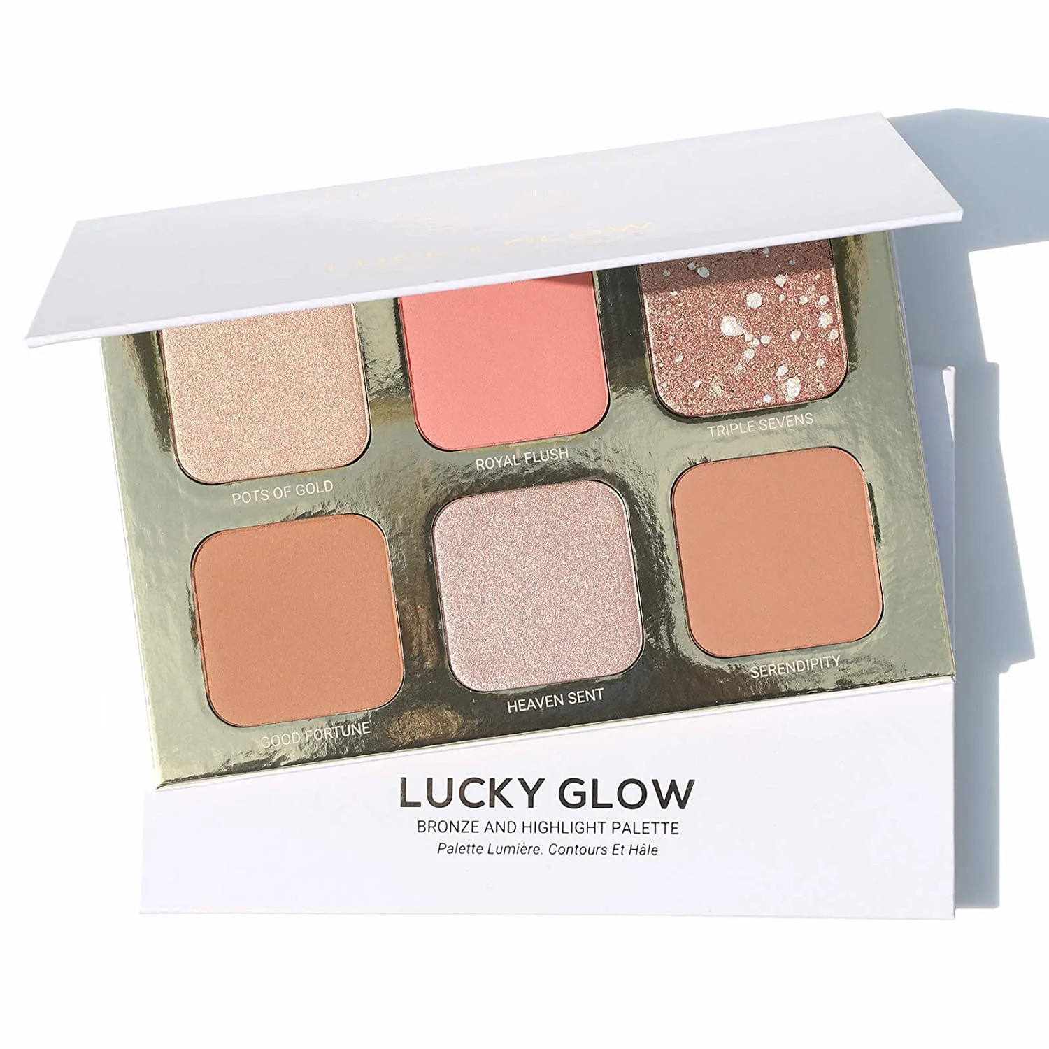 True & Luscious Lucky Glow Palette Face Palette Highlighter, Blush & Bronzer - 0.78 oz | Walmart (US)