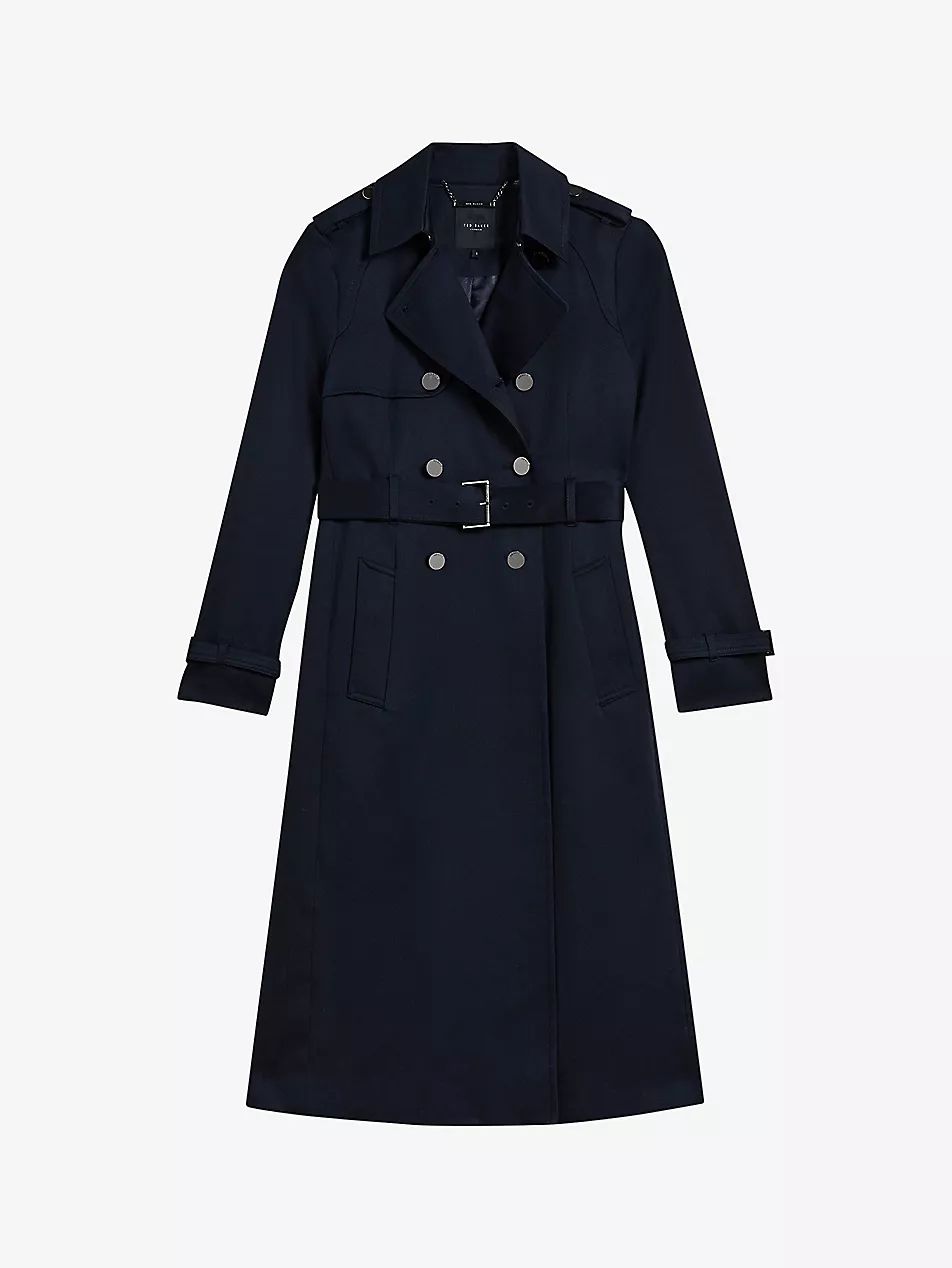 Robbii lightweight double-breasted cotton trench coat | Selfridges
