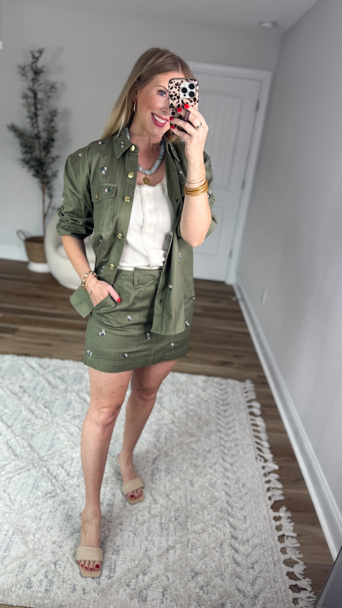 Weekend Walmart Wins try on
Embellished shirt jacket- small
Pointelle tee- small
Embellished utility skirt- 6

#LTKgrwm #LTKootd