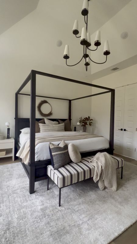 Cozy bedroom vibes!
#canopybes #neutralbedroom

#LTKSeasonal #LTKhome