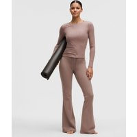 Groove High-Rise Ribbed Wide-Flare Pant | Lululemon (US)