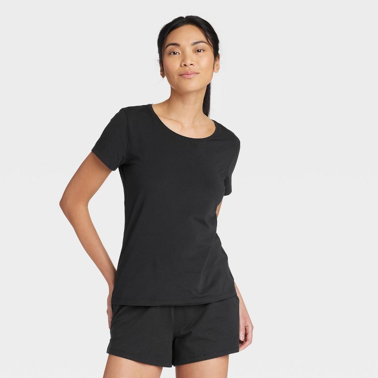 Women's Essential Crewneck Short Sleeve T-Shirt - All in Motion™ | Target