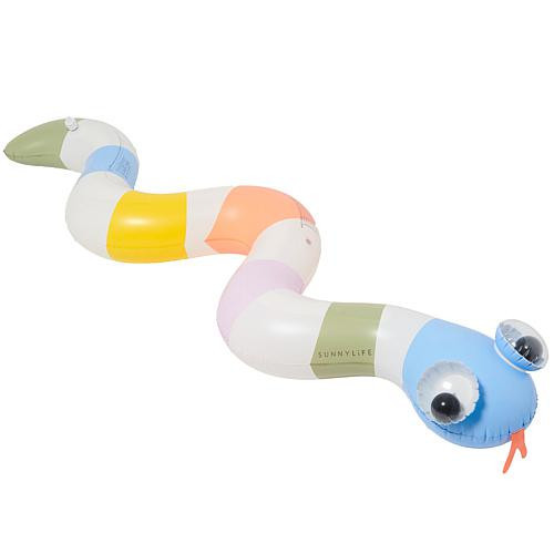 SUNNYLiFE SunnyLiFE Inflatable Snake Sprinkler with Googly Eyes | HSN