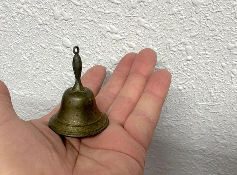 Vintage Bruce Miniature Bell, Vtg Collectable Bruce Mini Bell, Metal Tiny Bell, Mini Bell, Miniat... | Etsy (Global)