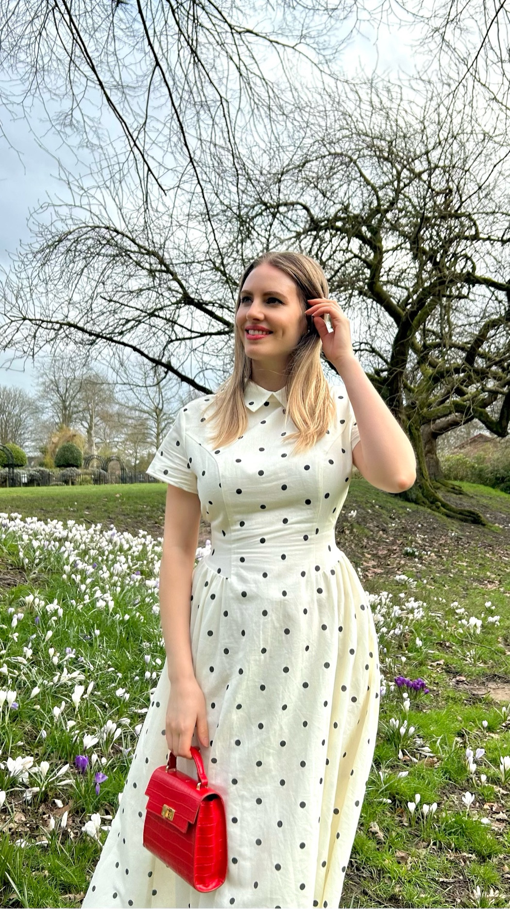 Slowly emerging from hibernation mode 🌱🌷

I love Spring, it’s my favorite season. I love how Mother Nature comes to life again, the longer days, more sunshine and warmth ☀️ It really has a huge effect on our mental health. Here are some healthy lifestyle ideas to gradually adjust your body and mind to the new season: 
🌱 Get Outside & Soak Up Light: Take advantage of longer, brighter days to help reset your circadian rhythm, which can be disrupted by months of indoor, sedentary living. 
🌱 Embrace Gentle Movement: Instead of intense workouts immediately, opt for light physical activity like walking to gradually increase blood flow and energy levels.
🌱 Boost Your Energy with Nutrition: Transition away from heavy winter comfort foods to a more vitamin-rich, nutrient-dense diet.
🌱 Spring Clean your Home: Start with freshening your indoor air, it will make a world of difference. Poor indoor air quality has numerous negative effects on your health.
🌱 Stretch: Stretching can improve your outlook and energy level, decreases the risk of injury, and promotes blood circulation.
🌱 Meditate: It can be easy to get stuck in a motivational rut when you have been stuck inside all winter and the weather is constantly gloomy. Taking time to relax and practice meditation helps to reset your thinking and outlook. Just a few minutes of meditation has incredible benefits for rejuvenating your mood and lessening stress.

Linen polka dot dress by @chillinenofficial AD Discount code ‘Loretta’ 

#spring #springdress #naturelover #flowers #positivemindset

#LTKdresses #LTKstyletip #LTKspring