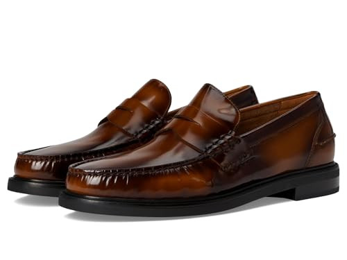 Cole Haan Men's Pinch Prep Penny Loafers, Dark Chocolate Box Brush Off/Black, 8.5-W US | Amazon (US)