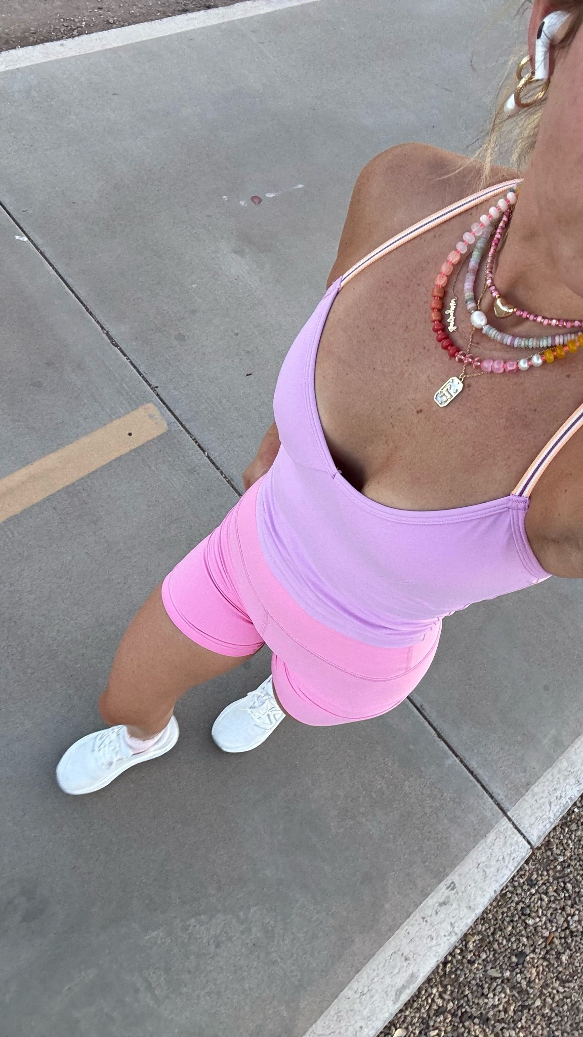XS top XS shorts