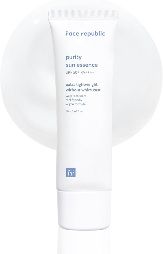 Face Republic Purity Sun Essence 50ml 1.69fl.oz. | SPF50+ Broad Spectrum UV Protection | No White... | Amazon (US)