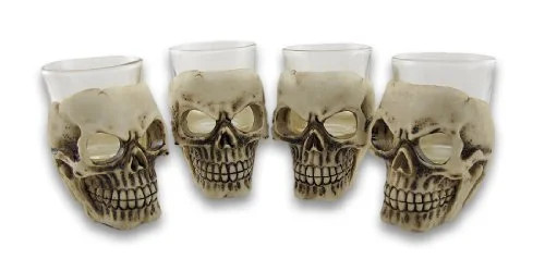 Sinister Skull Shot Glass Set of 4 | Walmart (US)