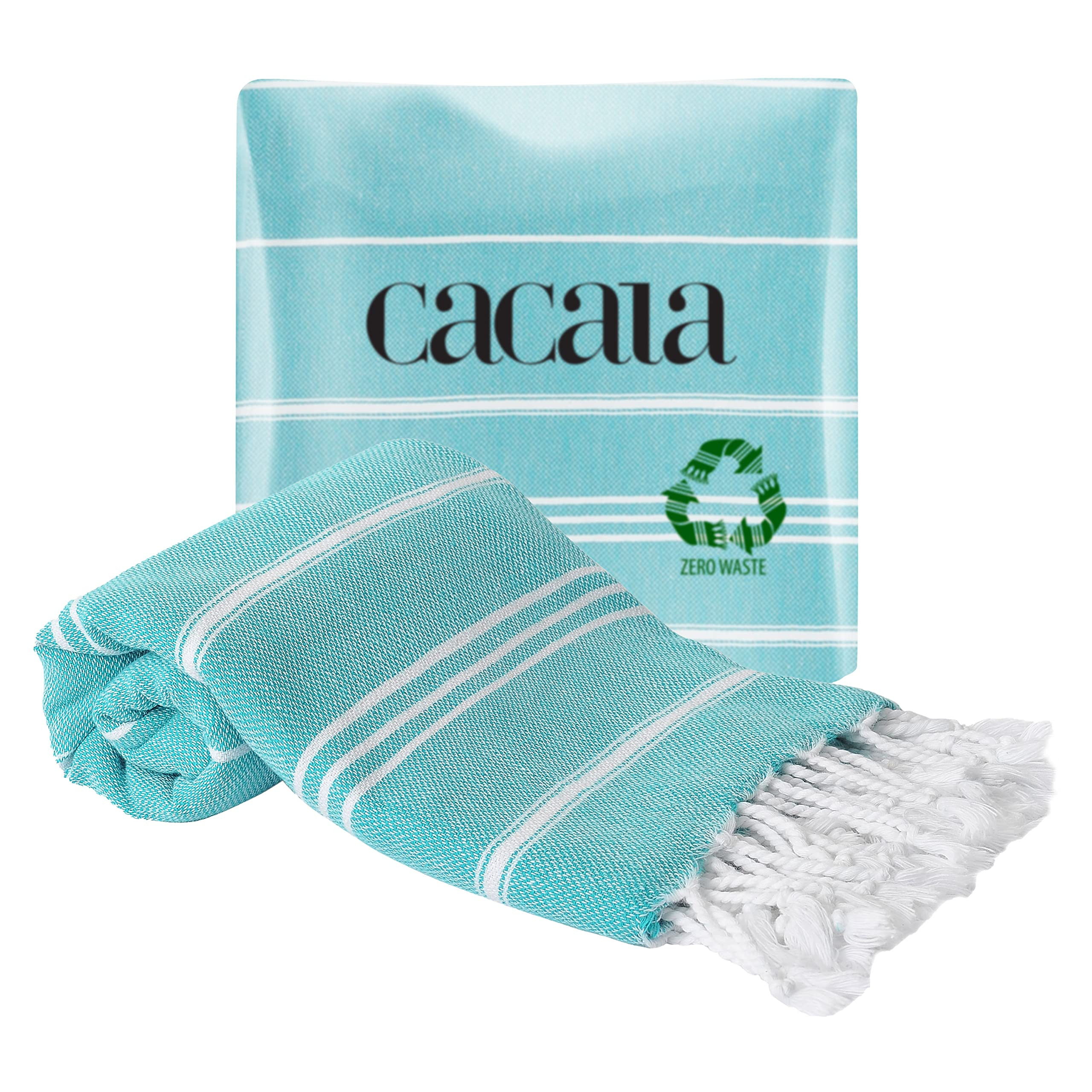 Cacala 100% Turkish Cotton Kitchen Tea Towels, Highly Absorbent Luxury Soft Quick Drying Dish Tow... | Amazon (US)