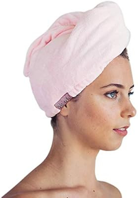 Kitsch Microfiber Hair Towel Wrap for Women, Hair Turban for Drying Wet Hair, Easy Twist Hair Tow... | Amazon (US)