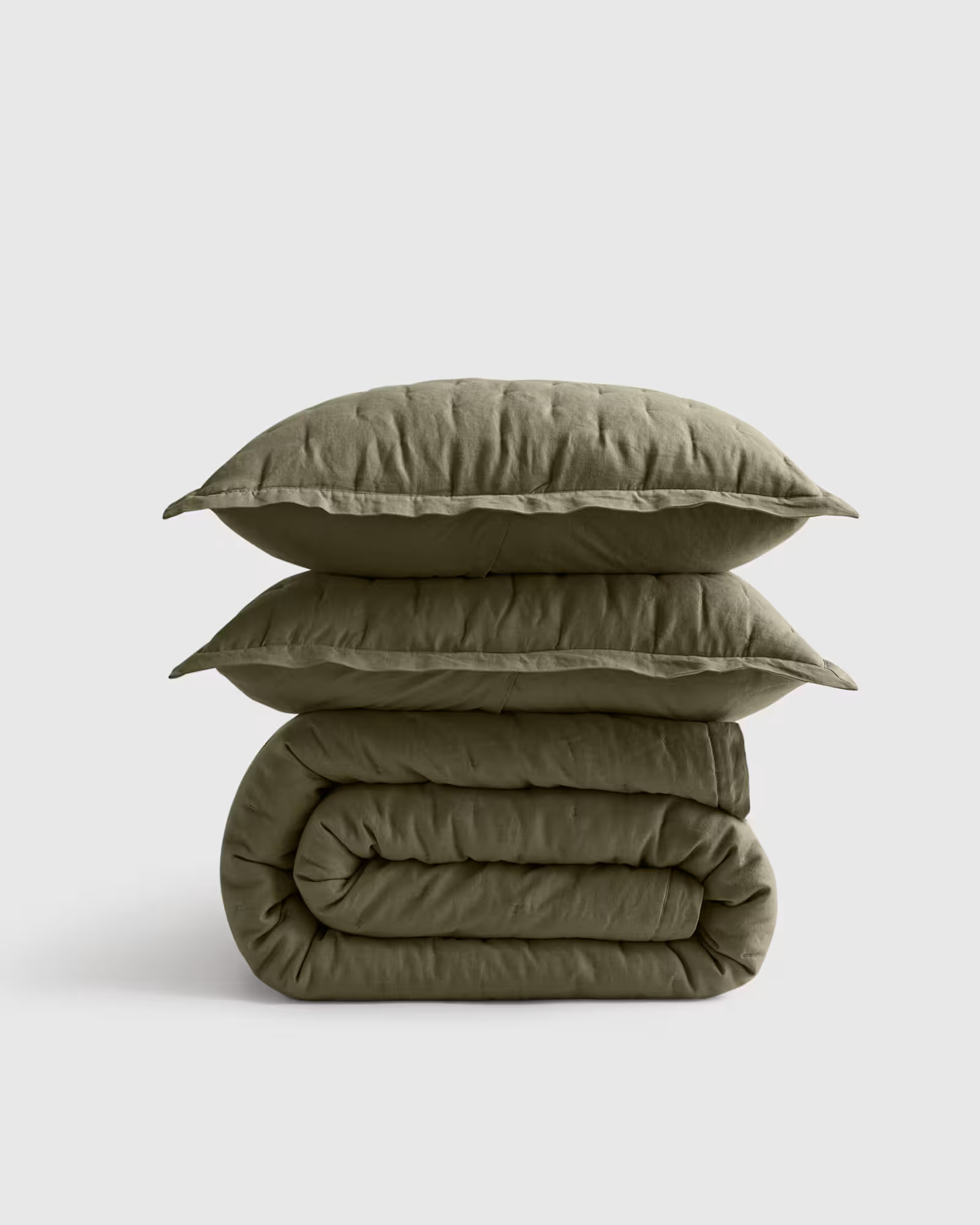 European Linen Dream Quilt Set | Quince